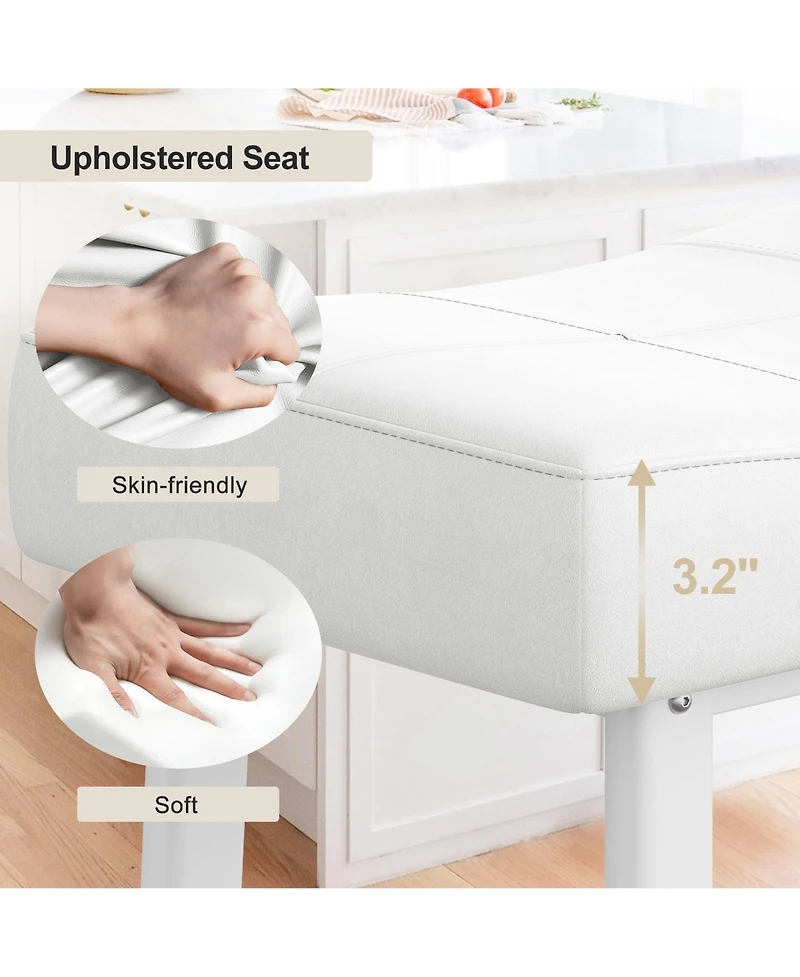 gaomon Counter Height Bar Stools Set of 2