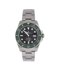 Pre-Owned Rolex Oyster Perpetual Submariner Starbucks Date Automatic Watch in Stainless Steel and Cerachrom 41mm