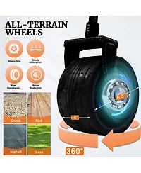 Rainsken Convertible Folding Heavy Duty Wagon Cart