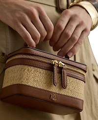 Lauren Ralph Lauren Hallee Small Leather Crossbody Bag