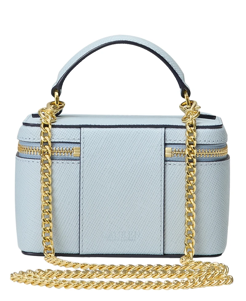 Lauren Ralph Hallee Small Leather Crossbody Bag