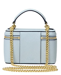 Lauren Ralph Hallee Small Leather Crossbody Bag