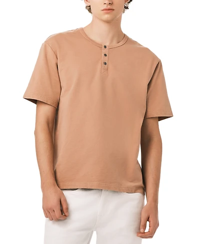 Buffalo David Bitton Men's Short-Sleeve Henley T-Shirt