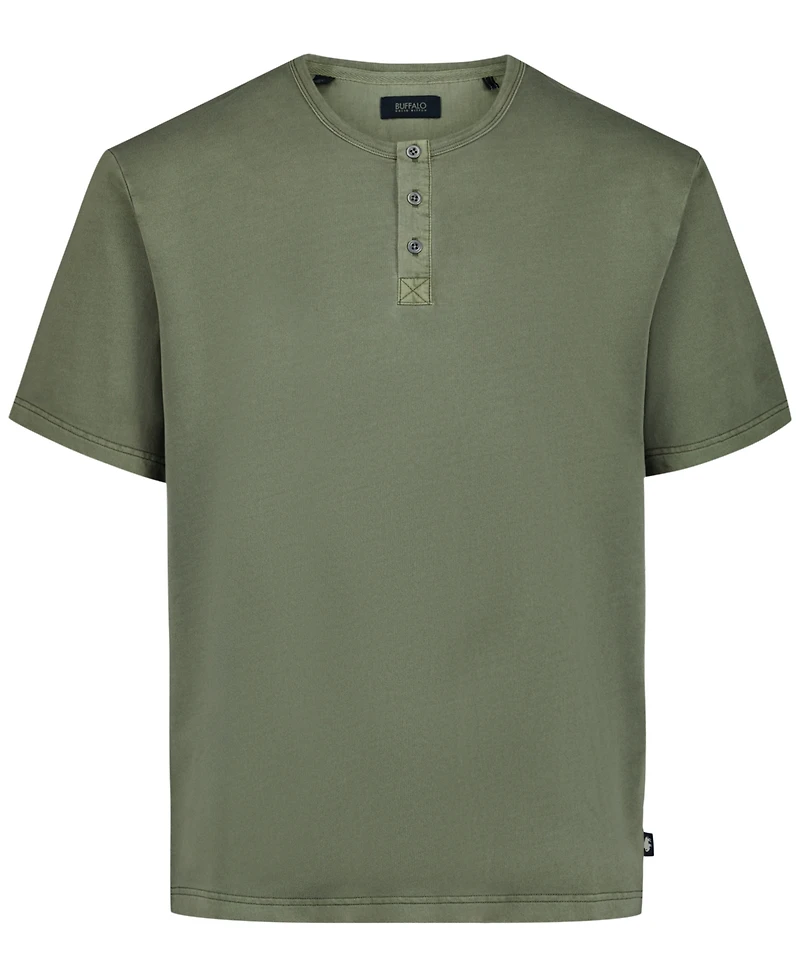 Buffalo David Bitton Men's Short-Sleeve Henley T-Shirt