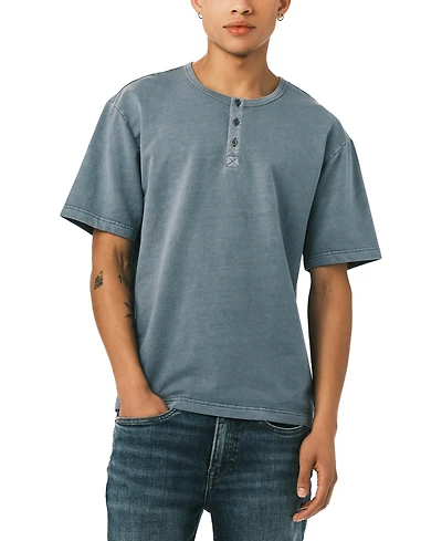 Buffalo David Bitton Men's Short-Sleeve Henley T-Shirt