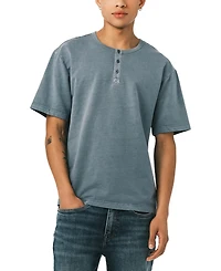 Buffalo David Bitton Men's Short-Sleeve Henley T-Shirt