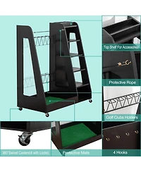 Rainsken Golf Bag Storage Rack