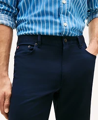 Tommy Hilfiger Men's Denton Slim-Straight Five-Pocket Stretch Essential Twill Pants