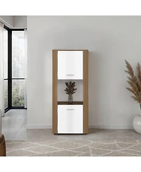 Fm Furniture Hudson Vertical Storage Cabinet