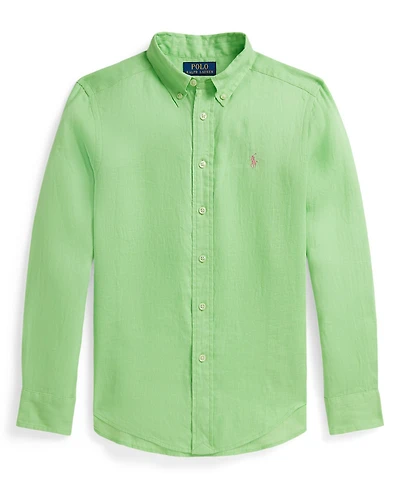 Polo Ralph Lauren Boys 8-20 Linen Shirt