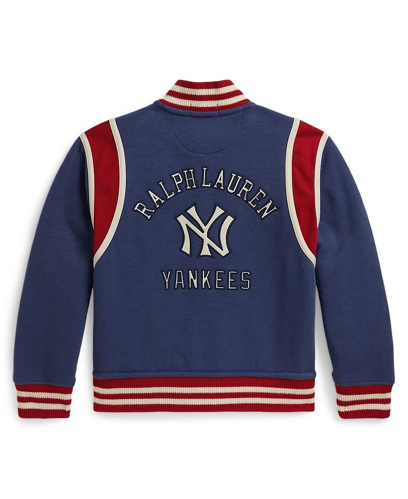 Polo Ralph Lauren Boys 2-7 Yankees Fleece Jacket