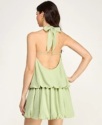 Seni & Cade Women's Halter Bubble Skirt Dress
