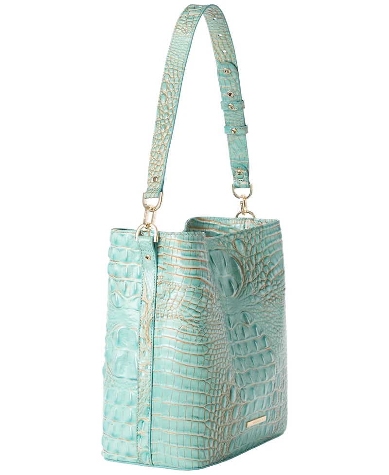 Brahmin Celina Medium Leather Bucket Bag