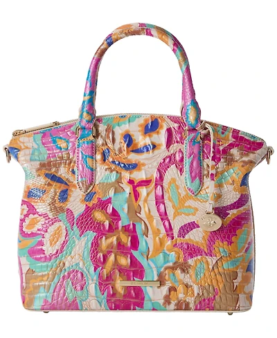 Brahmin Duxbury Melbourne Medium Leather Satchel Handbag