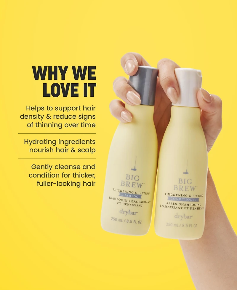 Drybar Big Brew Thickening and Lifting Shampoo, 8.5 oz.