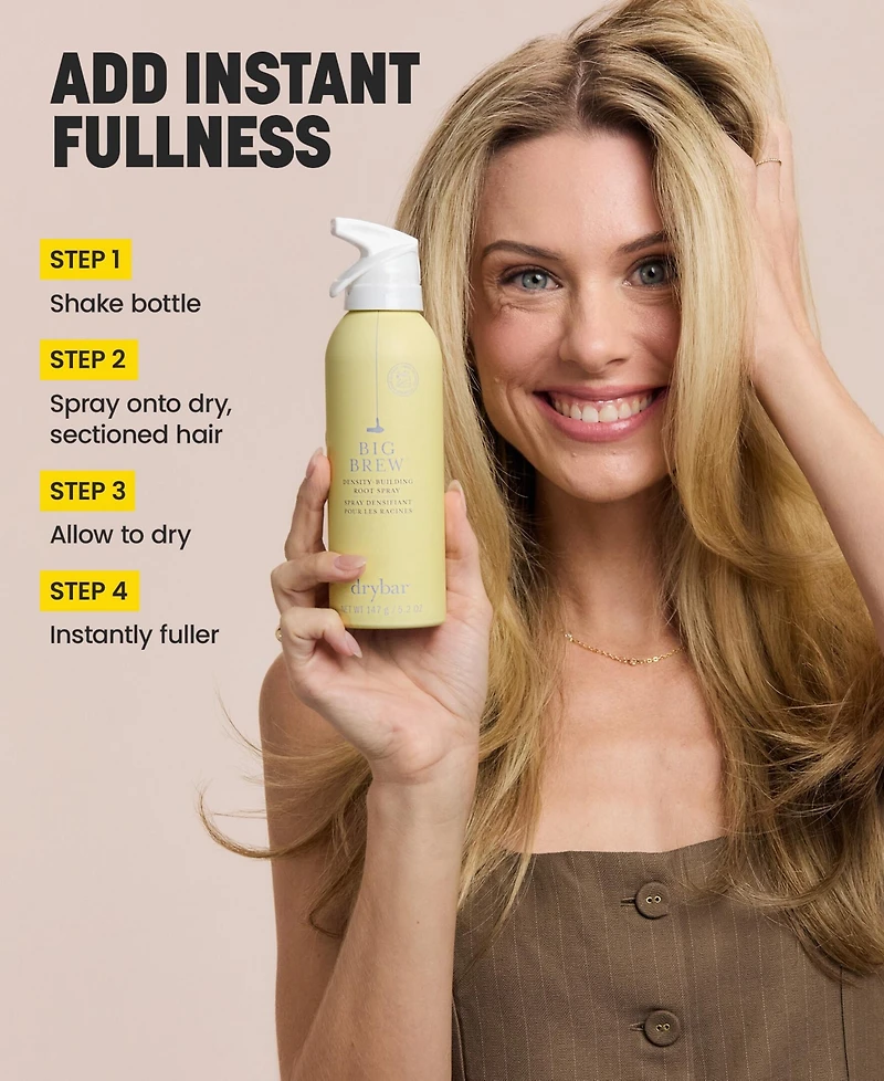 Drybar Big Brew Density Building Root Spray, 5 oz.