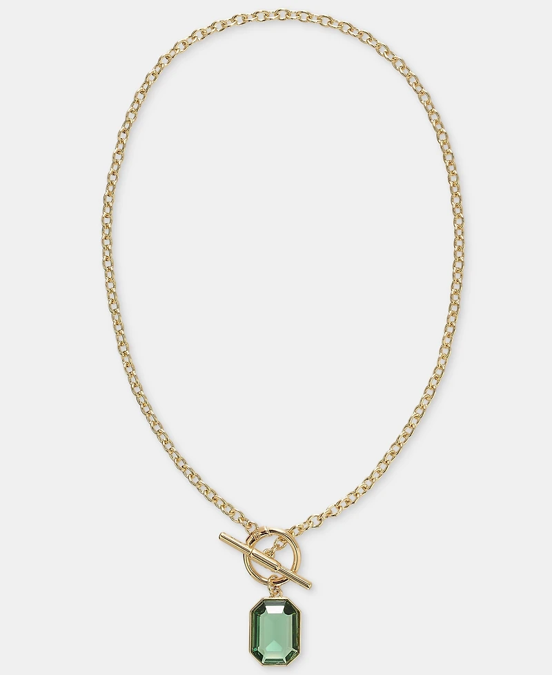 Lauren Ralph Stone 16" Pendant Necklace