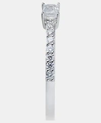 Lauren Ralph Lauren Cubic Zirconia Ring in Sterling Silver