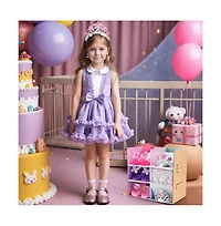 Bruce & Shark Princess Dress-Up Gift Set with Wearable Tiara, Necklace & Earrings for Girls Birthday & Parties