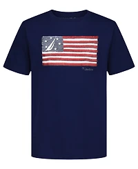 Nautica Boys' 8-20 American Flag Short-Sleeve T-Shirt