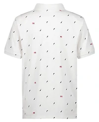 Nautica Boys' 8-20 Americana Print Polo Shirt