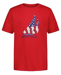 Nautica Boys' 8-20 J-Class Flag Short-Sleeve T-Shirt