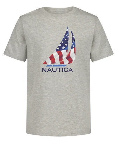 Nautica Boys' 8-20 J-Class Flag Short-Sleeve T-Shirt