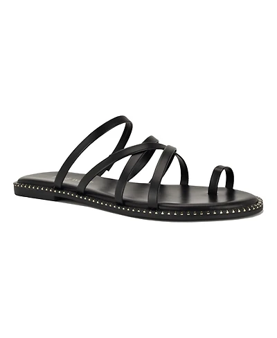 Nine West Women's Digen Slip-On Flat Sandals