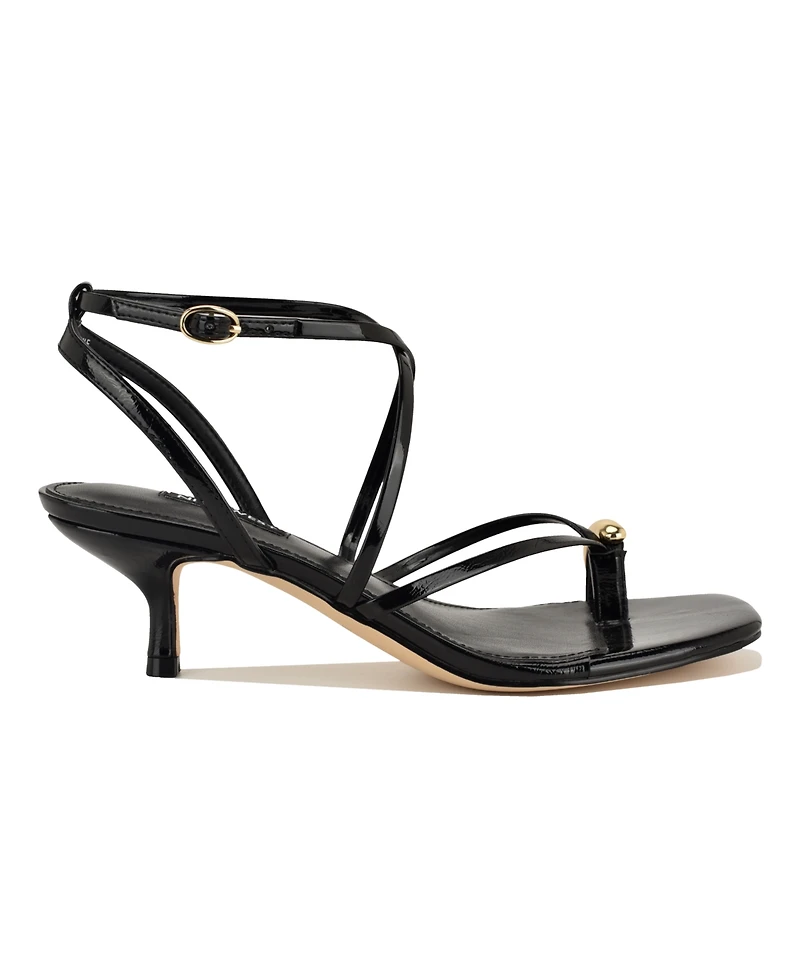 Nine West Women's Mays Kitten Heel Dress Sandals