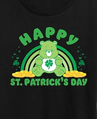 Hybrid Apparel Plus Care Bears Happy St. Patrick's Day Crewneck T-Shirt