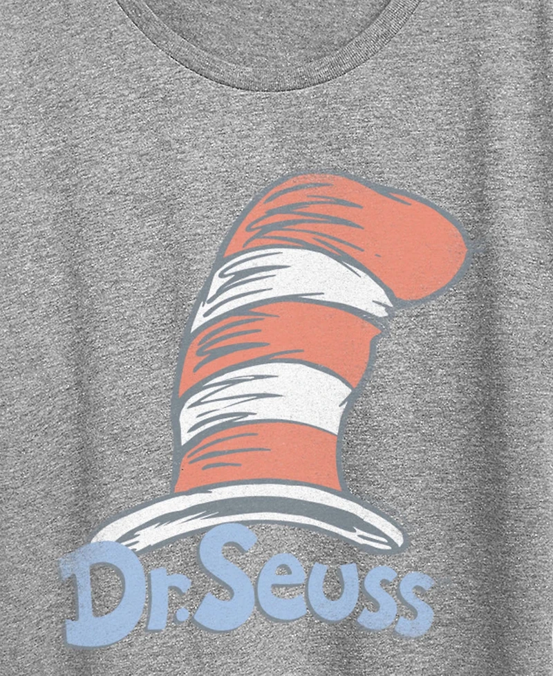 Hybrid Apparel Plus Dr. Seuss Logo Short-Sleeve Graphic T-Shirt