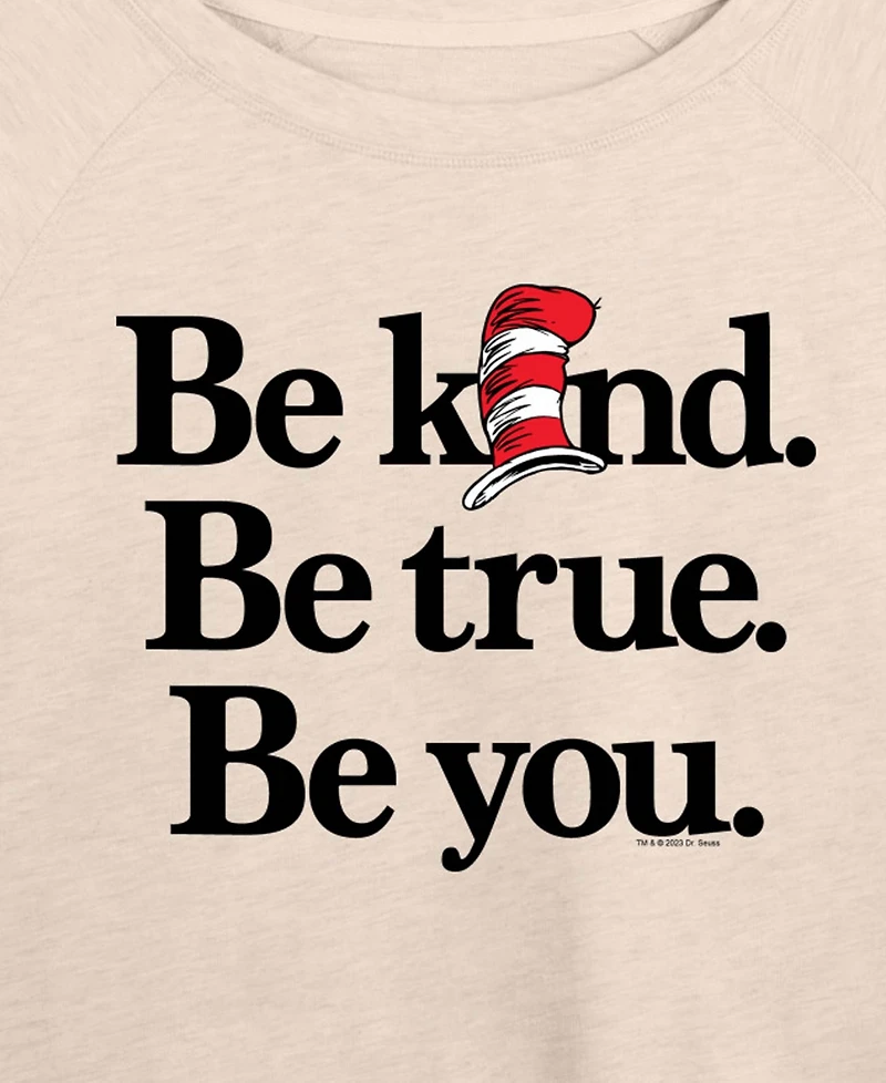 Hybrid Apparel Plus Cat The Hat Printed Crewneck T-Shirt