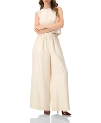 Ivonne Women's High-Waisted Wide-Leg Trousers
