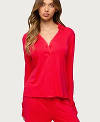 Edikted Womens Justina Button Up Top