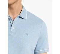 Michael Kors Men's Button-Front Polo Shirt