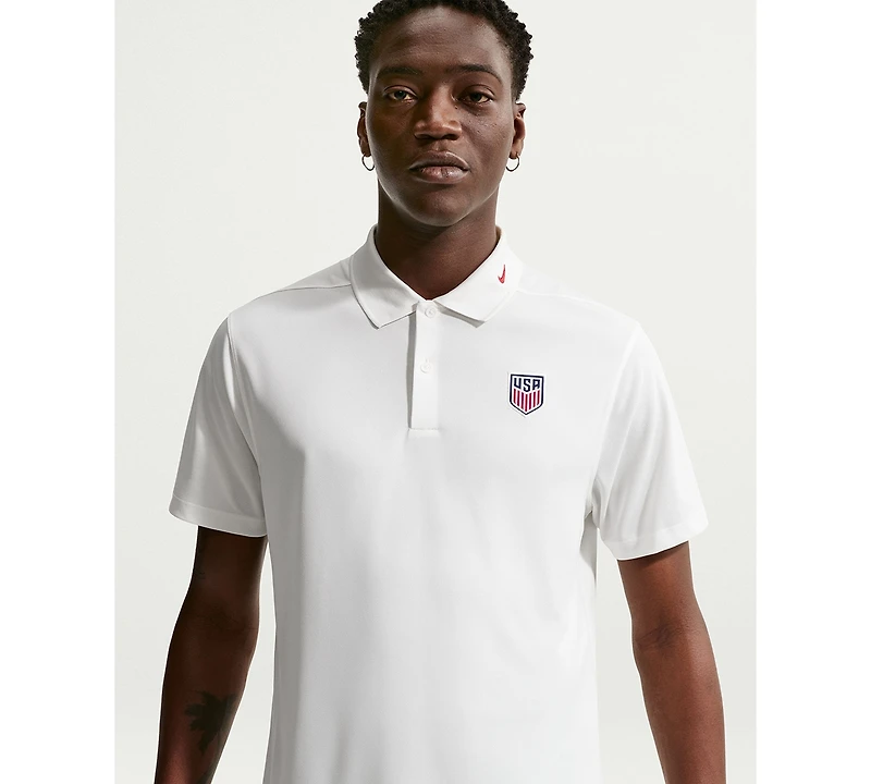 Nike Men's Usmnt Dri-fit Soccer Polo Shirt