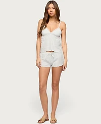 Edikted Women's Talula Eyelet Shorts
