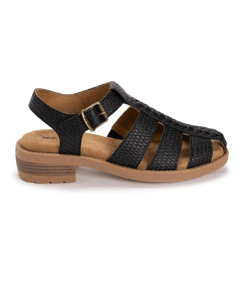 Muk Luks Women's Vanilla Fisherman Sandal