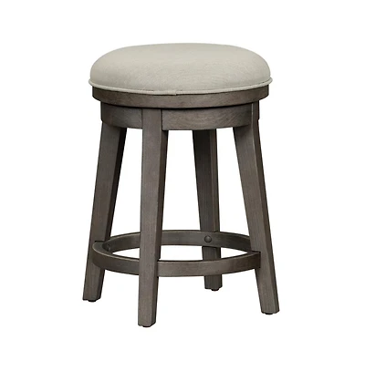 Liberty Furniture Industries, Inc Modern Farmhouse Console Swivel Stool