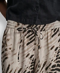 Dkny Women's Printed Pull-On Pants