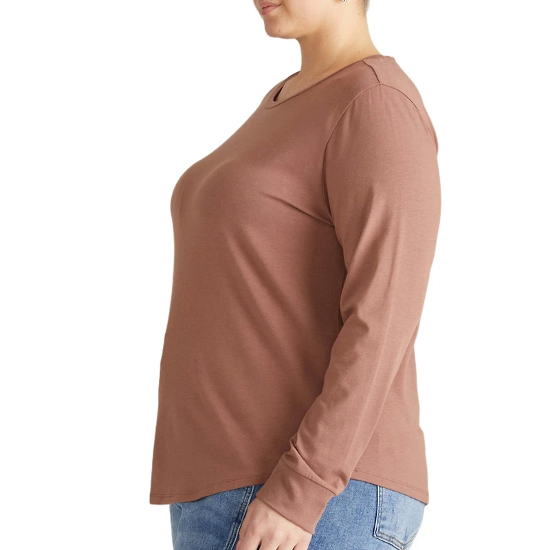 Universal Standard Women's Plus Long Sleeve Tee