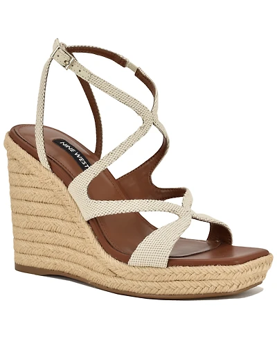 Nine West Women's Adriane Platform Wedge Sandals