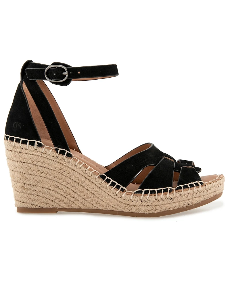 Gentle Souls Women's Coolie Espadrille Wedge Sandals
