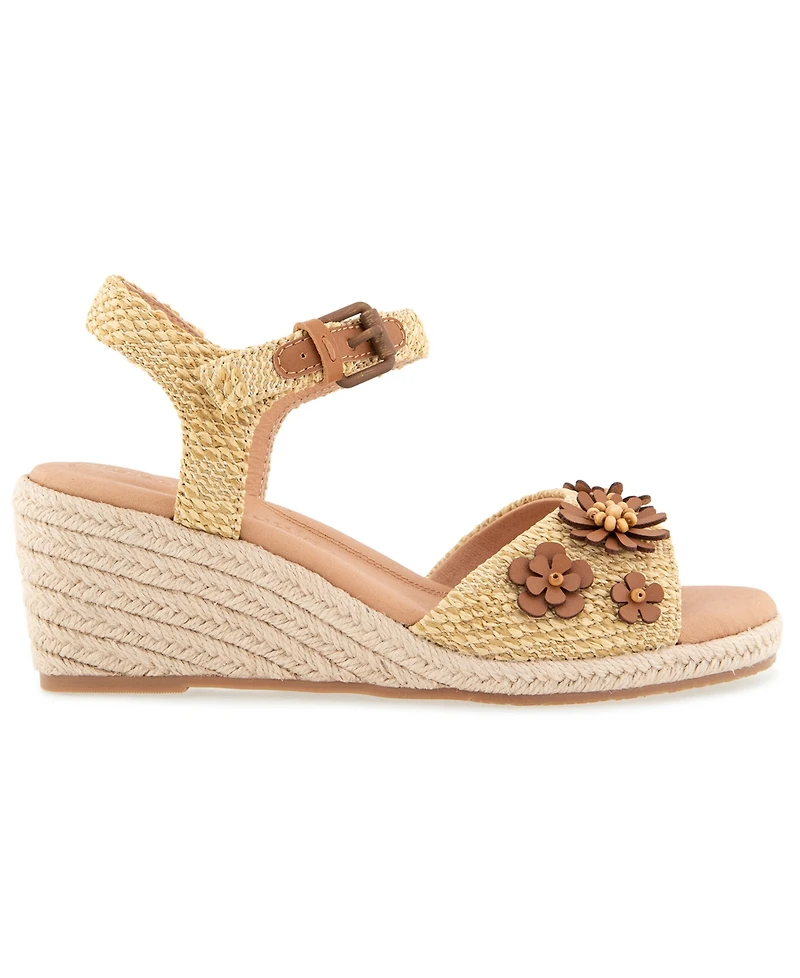 Gentle Souls Women's Gibson Wedge Sandals