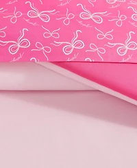 Juicy Couture Pearly Bows Reversible 8-Pc. Comforter Set