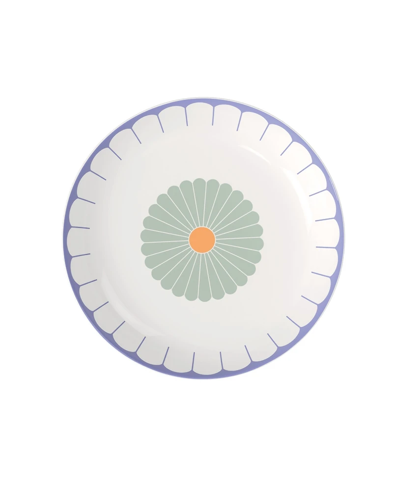 Villeroy & Boch Fleur Couleur Low Serving Bowl