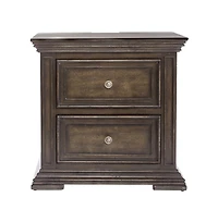 Liberty Furniture Industries, Inc 2 Drawer Night Stand w/ Charging Station