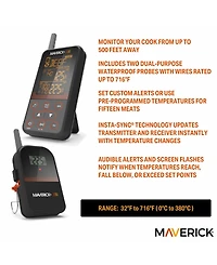 Maverick Extended Range Professional Wireless Dual Probe Thermometer