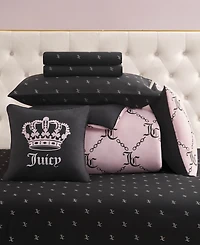 Juicy Couture Logo Link 6-Pc. Comforter Set, Twin