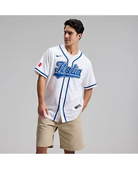 Nike Men's White Italy Baseball 2026 World Classic Stadium Jersey